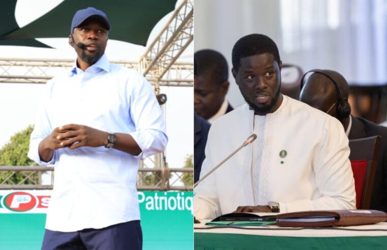 Senegal’s delicate political balance: president faye and pastef leader sonko’s evolving relationship