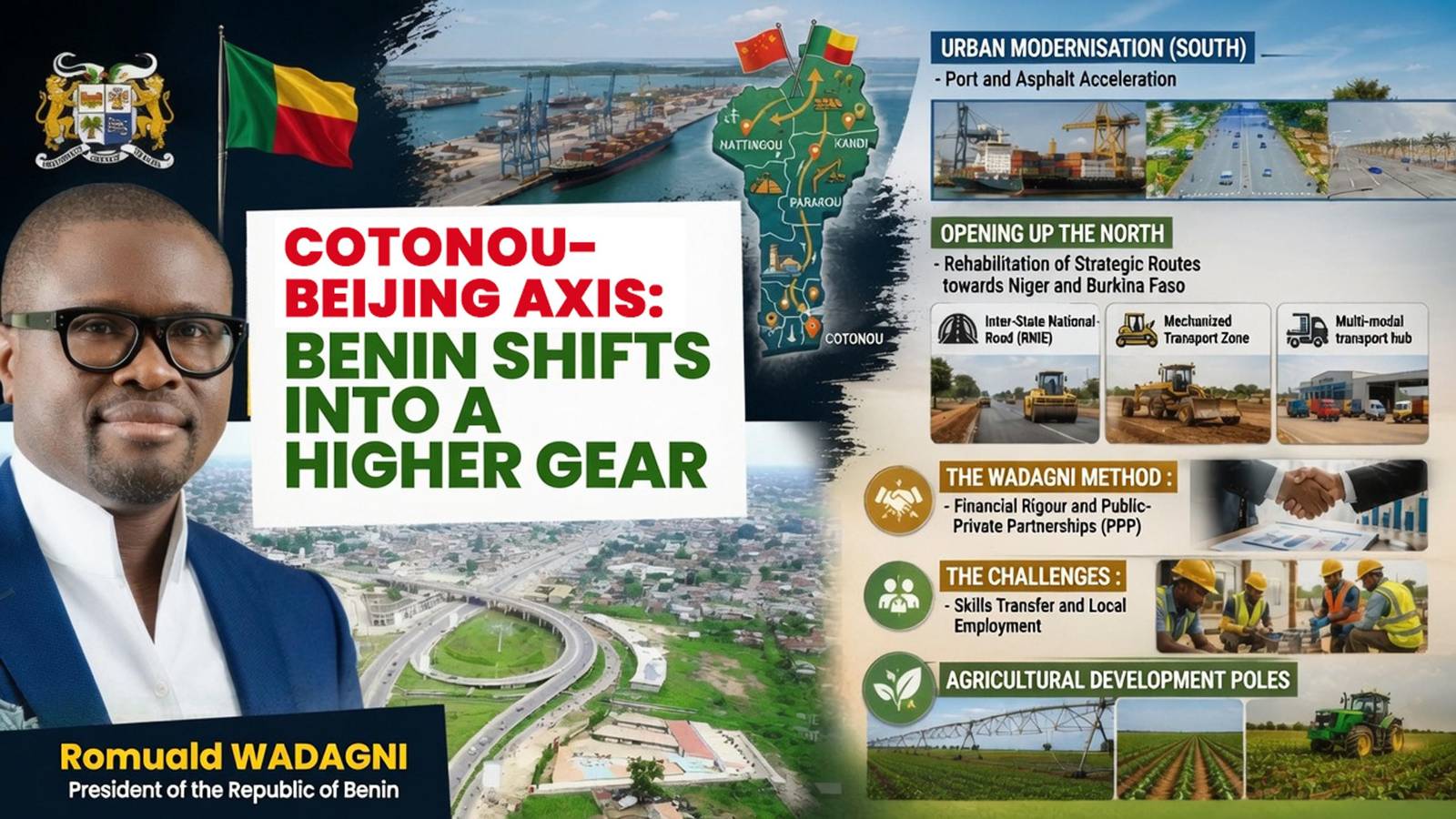 Renewed Benin-China partnership fuels infrastructure drive under president wadagni