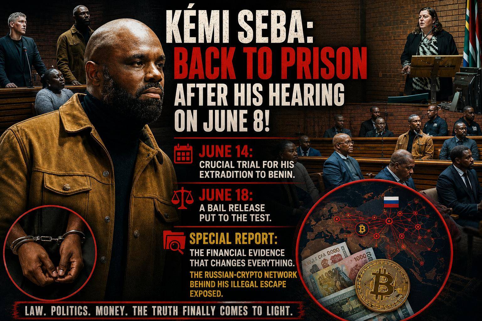 South african courts tighten grip on panafricanist activist kemi seba