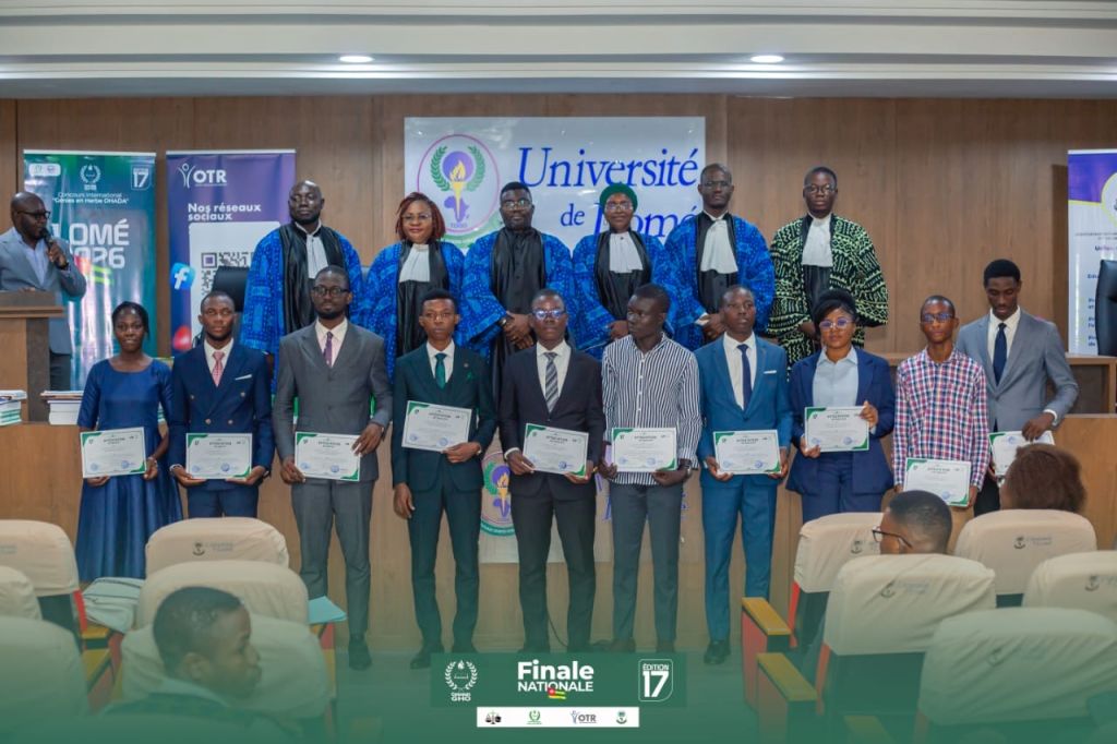 Togo hosts national finals of OHADA 2026 Geniuses in Training contest