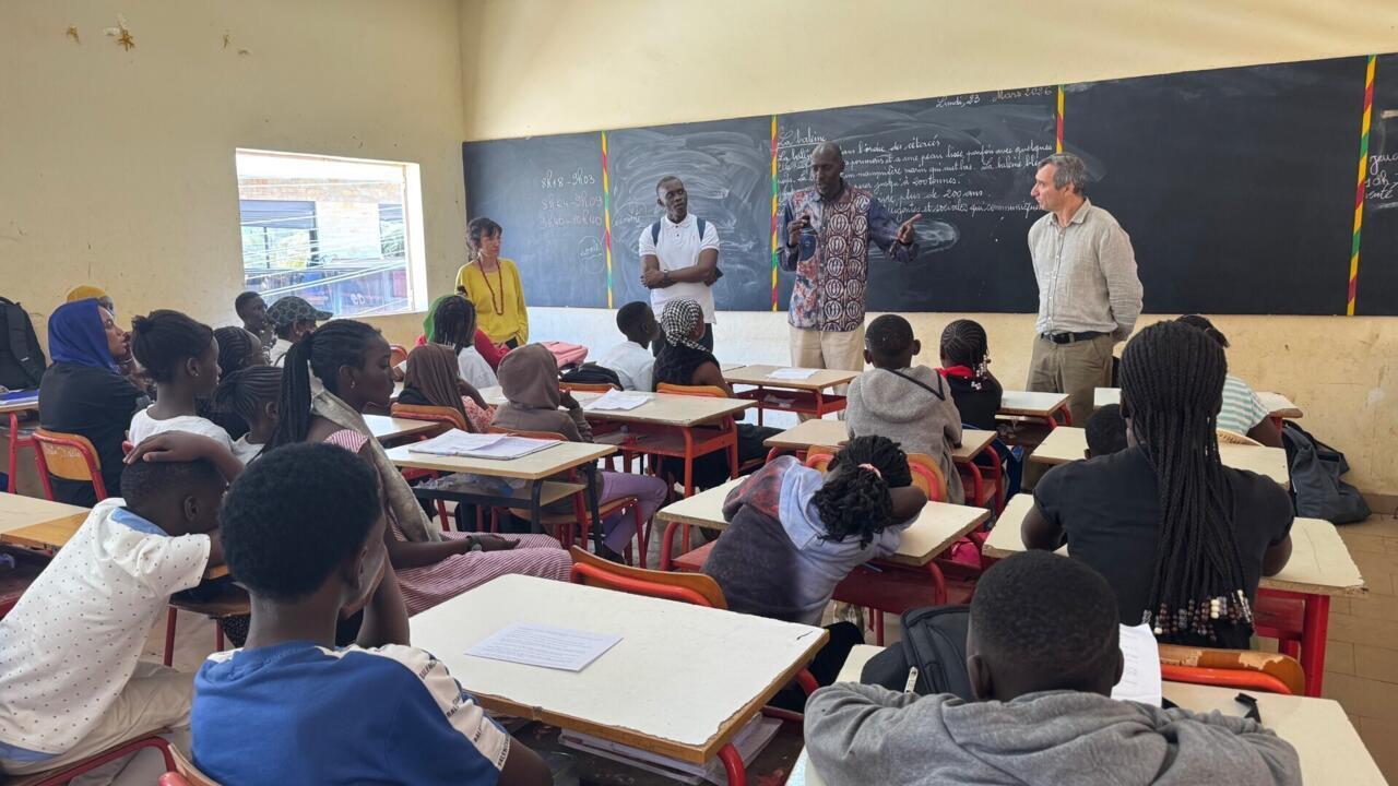 Dakar’s schoolchildren learn marine conservation through the songs of whales