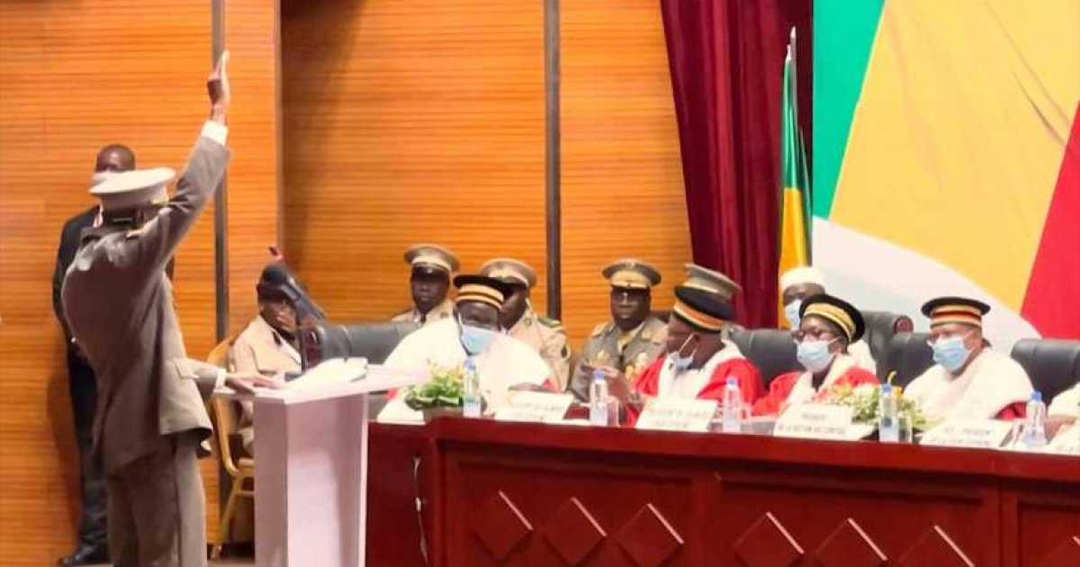 Mali colonel assimi goïta sworn in as transition president