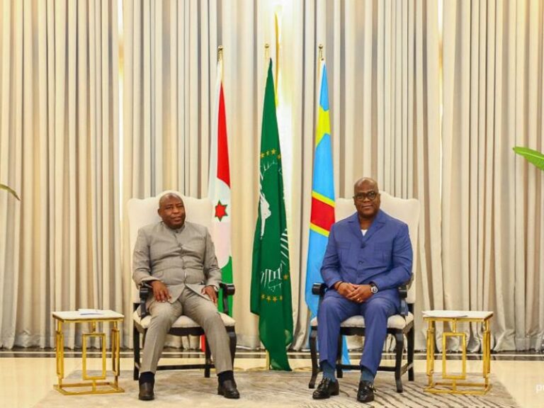Est de la RDC : Évariste Ndayishimiye insiste sur la mutualisation des efforts régionaux en soutenant les processus de Washington et de Doha pour une sortie de crise
