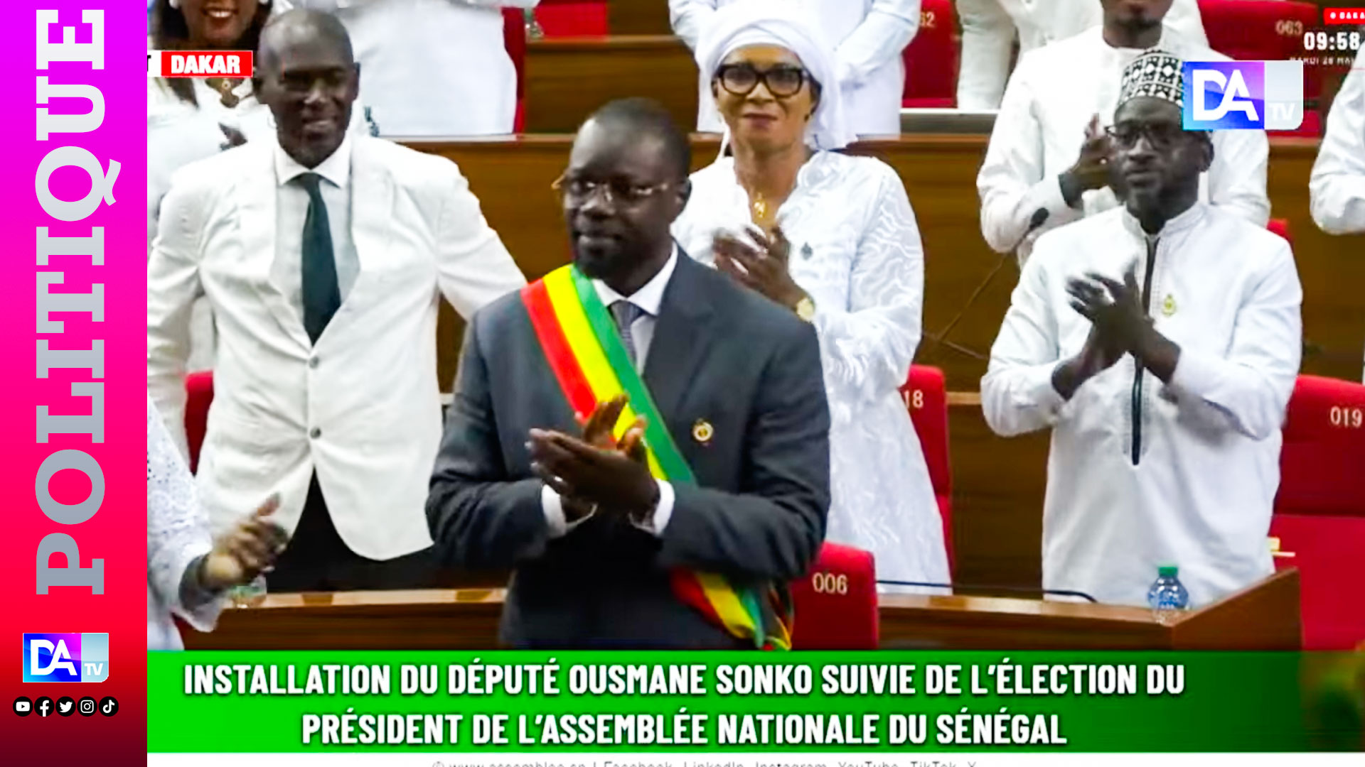 Senegal assembly: opposition challenges Ousmane Sonko’s return
