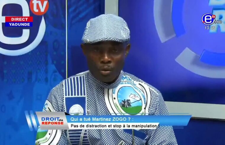 Willy mengue demands fair coverage from equinoxe tv on mrc leadership
