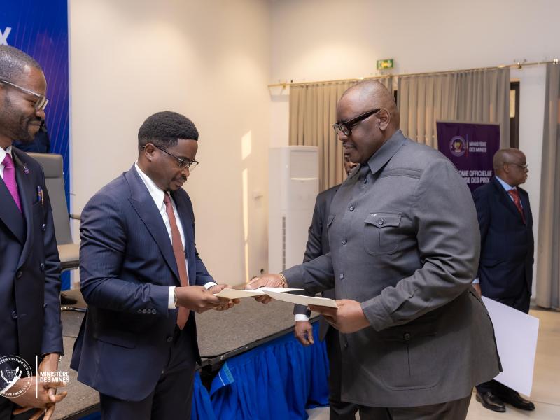Top mining leaders honored for strategic solutions in DRC