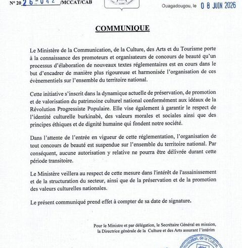 Burkina Faso’s beauty pageant ban: a marker of escalating authoritarianism