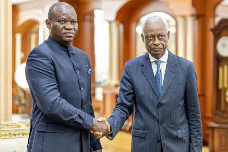 Gabon’s president meets Libreville mayor to discuss urban development