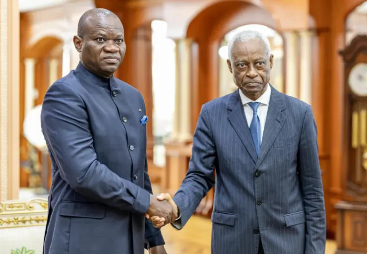 Gabon’s president meets Libreville mayor to discuss urban development