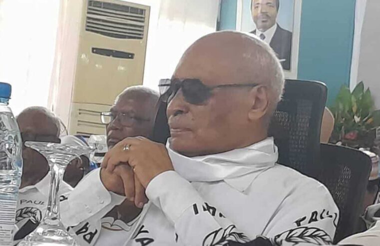 Cameroon justice minister at alexis dipanda mouelle funeral rites