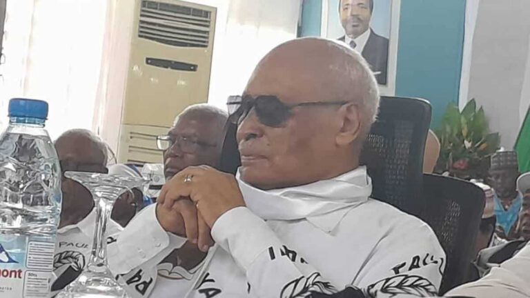Cameroon justice minister at alexis dipanda mouelle funeral rites