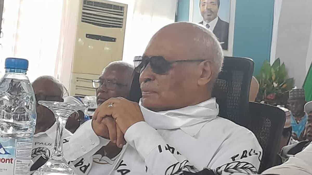 Cameroon justice minister at alexis dipanda mouelle funeral rites