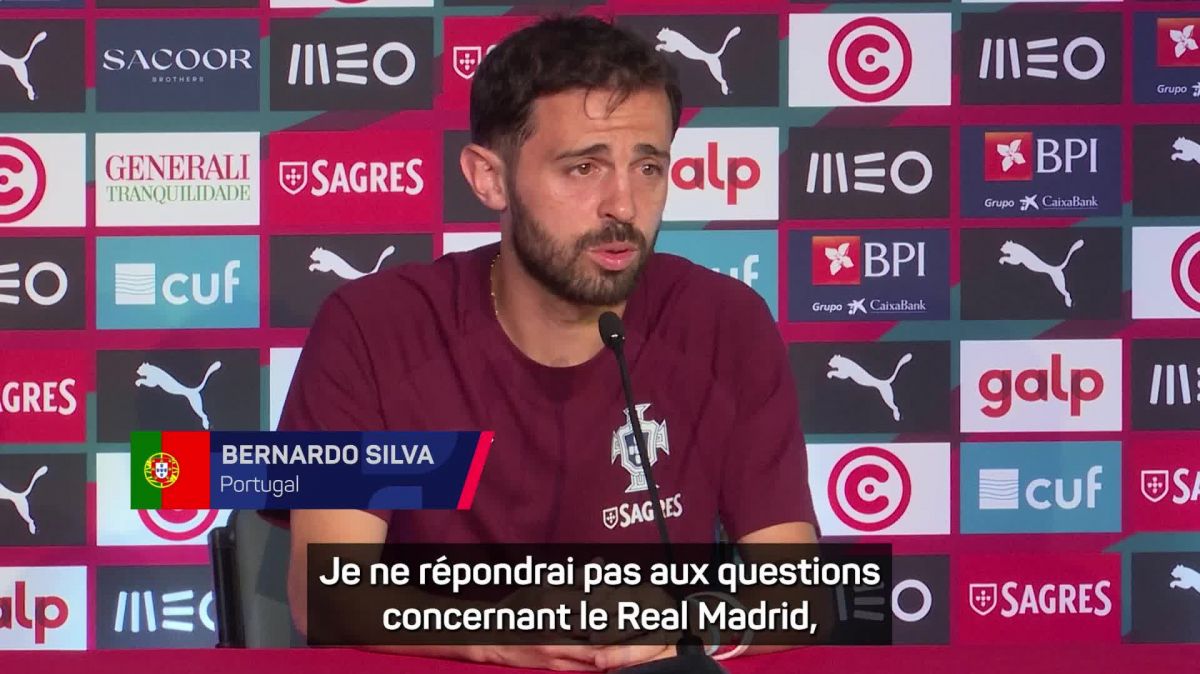 Bernardo Silva thrilled to join Real Madrid ahead of World Cup clash