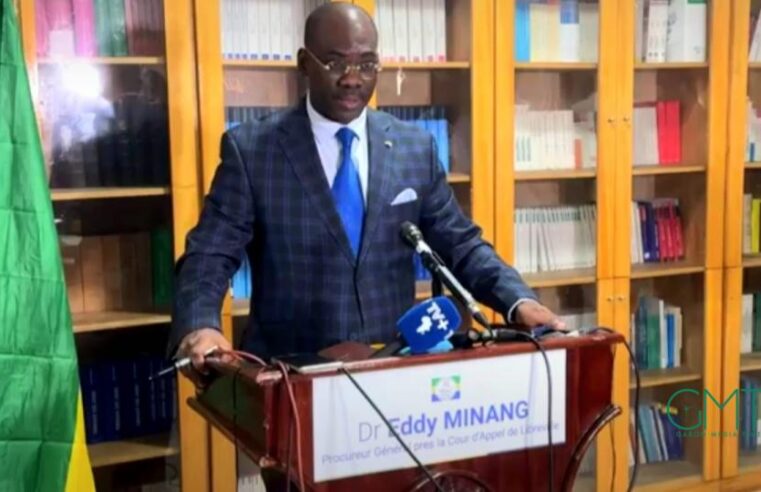 Gabon prosecutor general Eddy Minang suspended three months over influence peddling suspicions