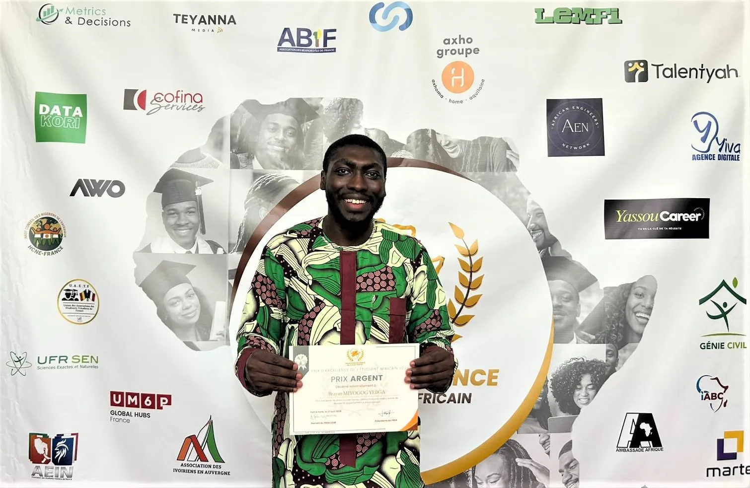 PEEA 2026 award honours IAI-Cameroun graduate in Paris