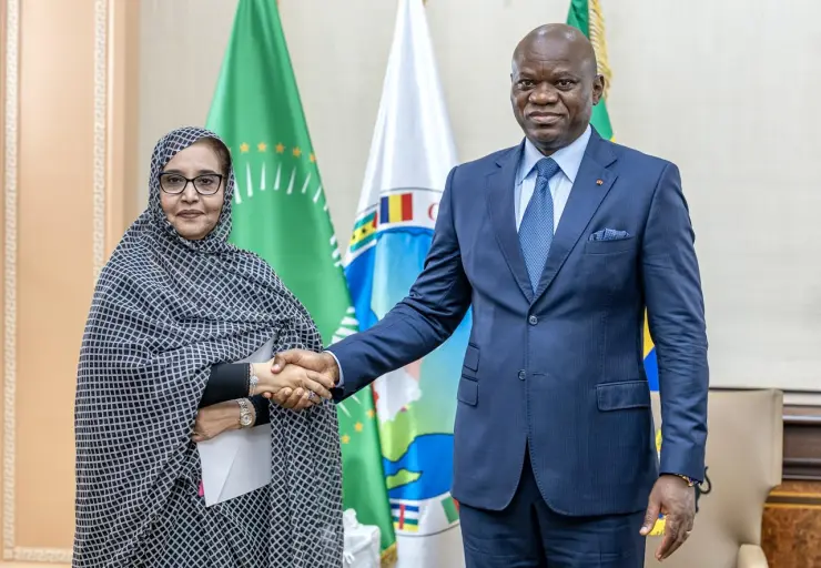 Mauritania seeks Gabon’s backing for OIF secretary general leadership bid