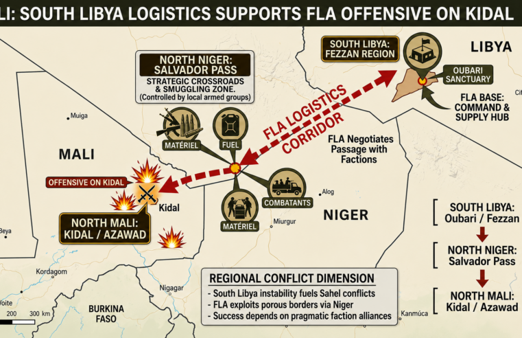 Southern Libya serves as strategic rear base for Tuareg rebels’ assault on Kidal