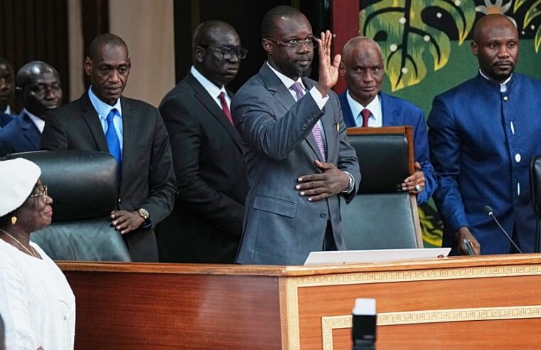 Senegal ousmane sonko warns political rivals after party victory