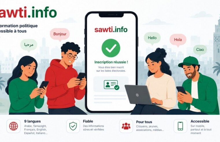 Sawti: a multilingual platform boosting political information access in Morocco
