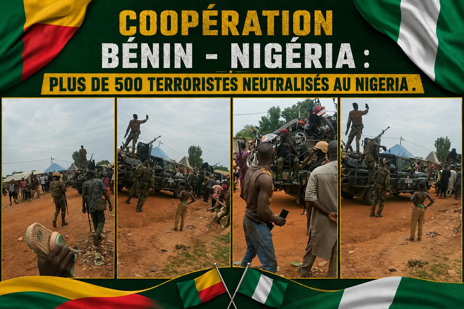 Joint Nigeria-Benin forces neutralize over 500 terrorists in Babanna border offensive