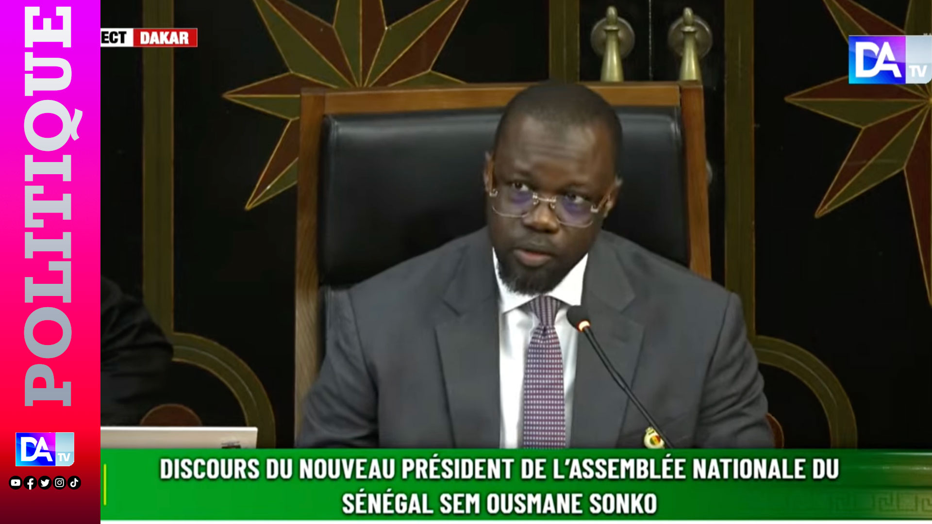 Senegal assembly demands removal of ousmane sonko