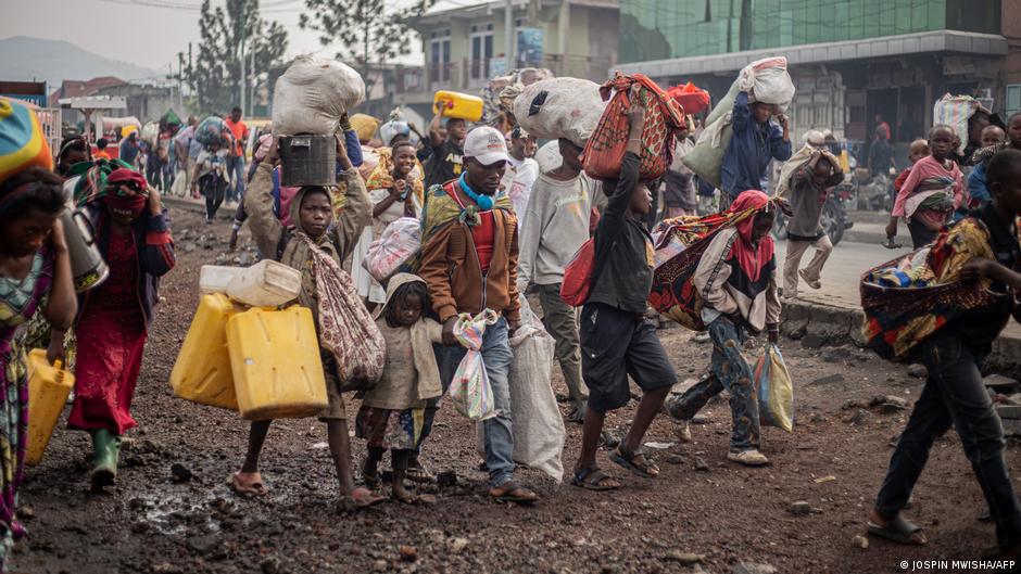 Kinshasa overwhelmed by war-displaced crisis
