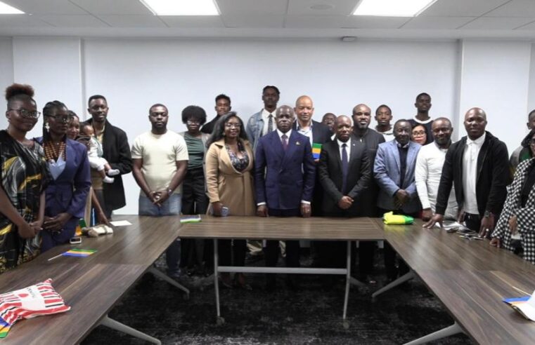Gabonese vice-president engages diaspora in Antananarivo on key issues