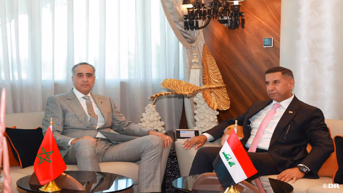 Morocco Iraq security ties hammouchi meets baghdad envoy in Rabat