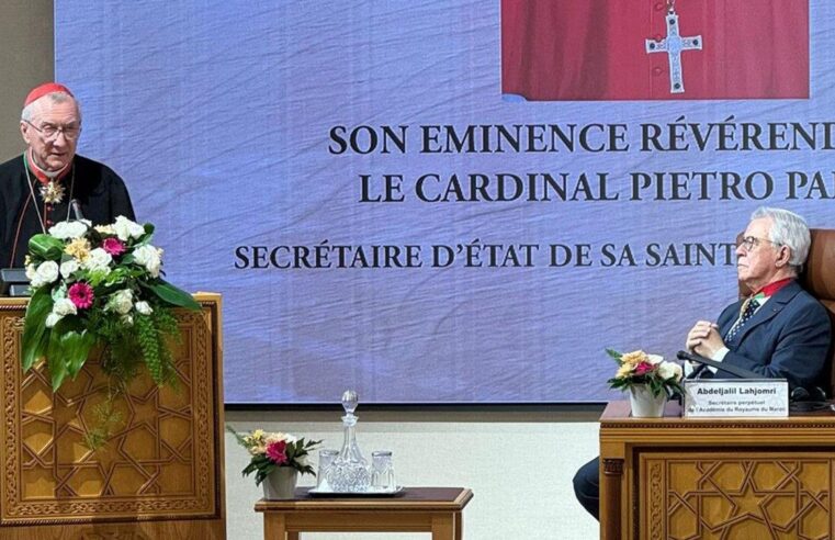 Cardinal Parolin promotes social renewal and civic conscience in Rabat