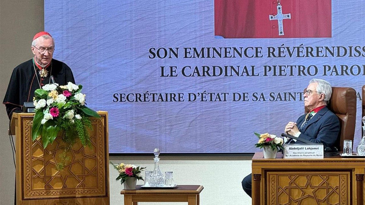 Cardinal Parolin promotes social renewal and civic conscience in Rabat