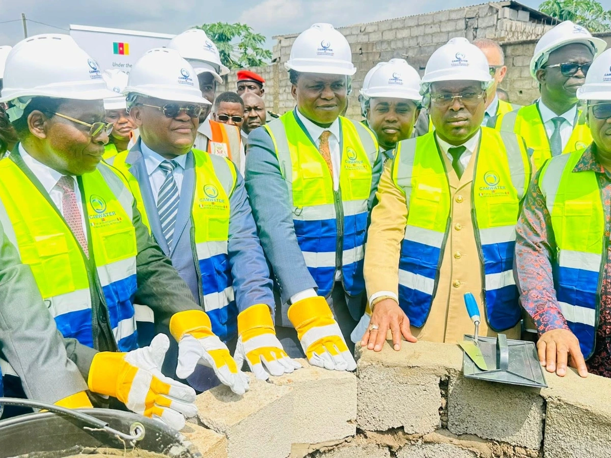 Yaoundé : les travaux de reconfiguration du réseau d’alimentation en eau potable lancés