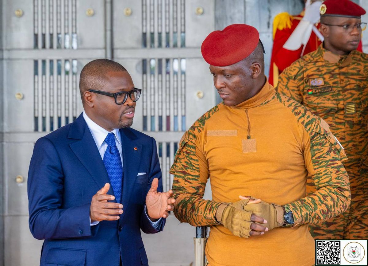 Burkina Bénin deepen ties: security and trade take center stage
