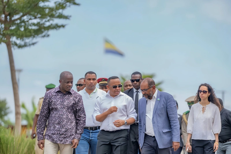 Colonel michaël randrianirina concludes insightful Libreville tour