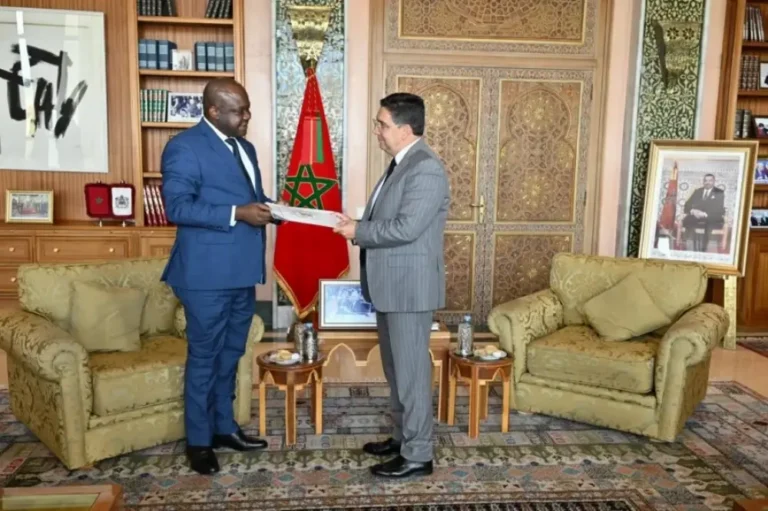 Morocco hosts drc envoy bearing presidential message for king mohammed vi