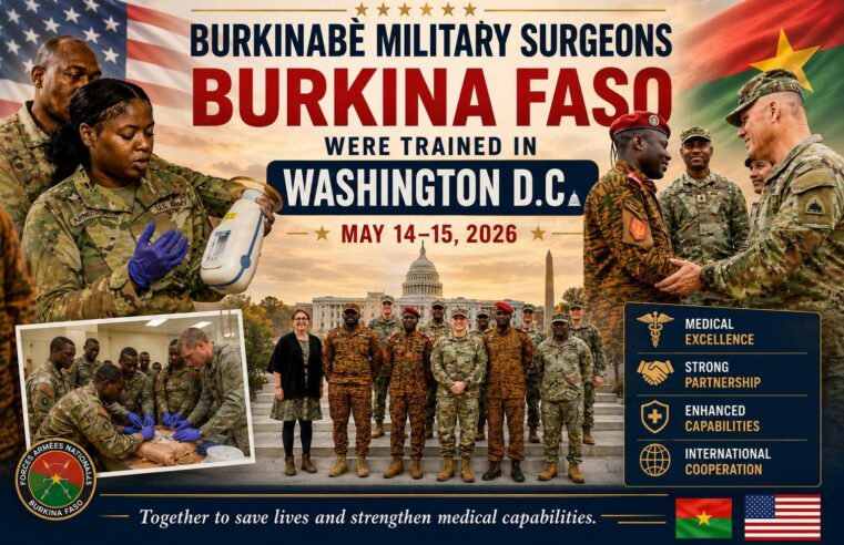 Burkina Faso’s military doctors train in the US amid AES tensions