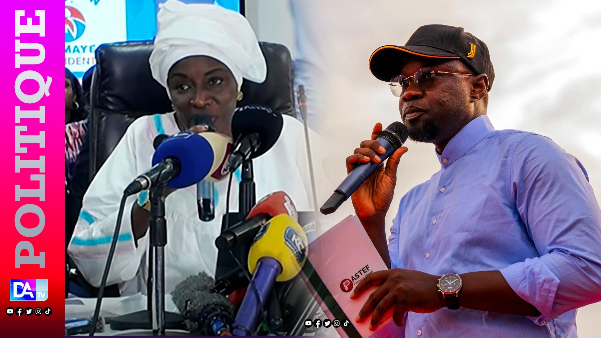 Aminata touré critically assesses ousmane sonko’s tenure as prime minister