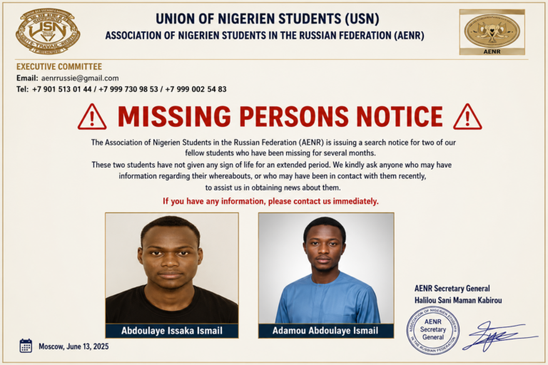 Niger: second student dies in Ukraine war amid russian recruitment concerns
