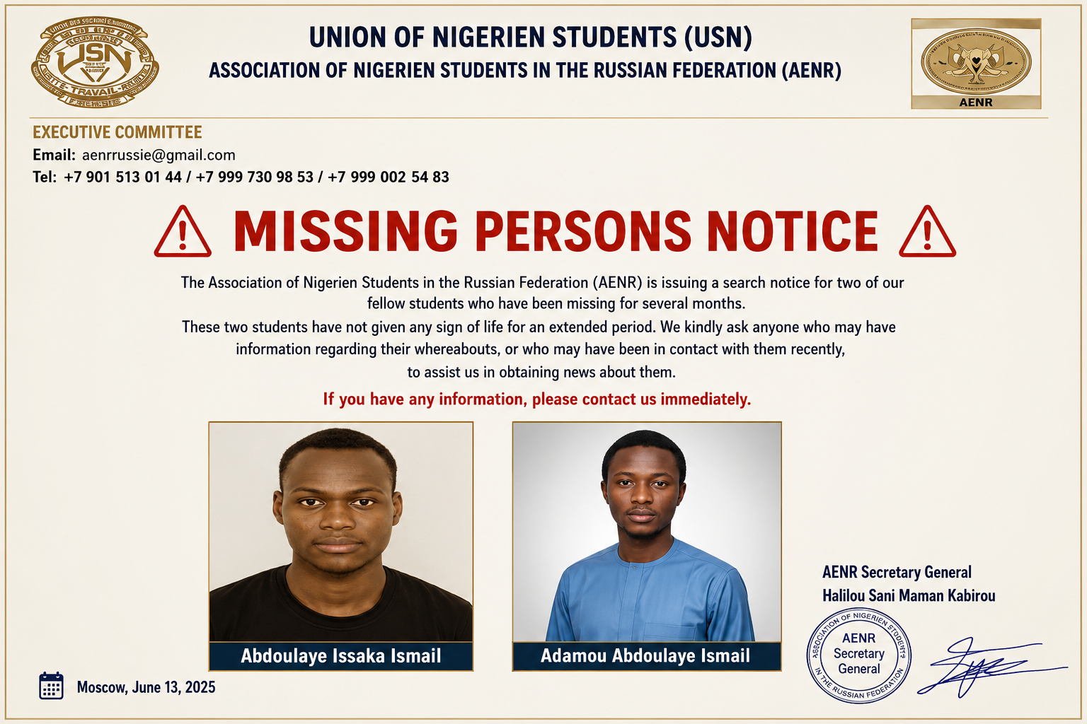 Niger: second student dies in Ukraine war amid russian recruitment concerns