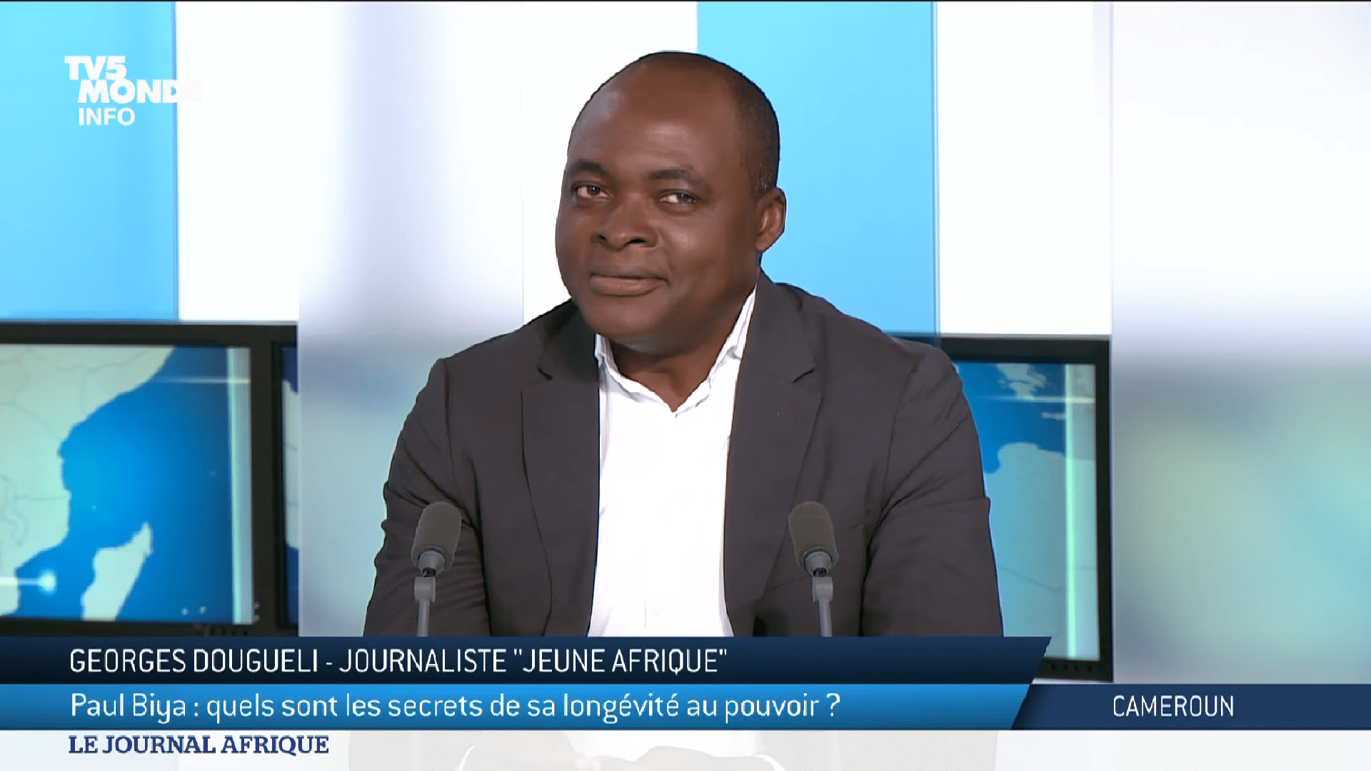 Georges Dougueli challenges Owona Nguini’s claims on presidential speculation and cameroonian politics