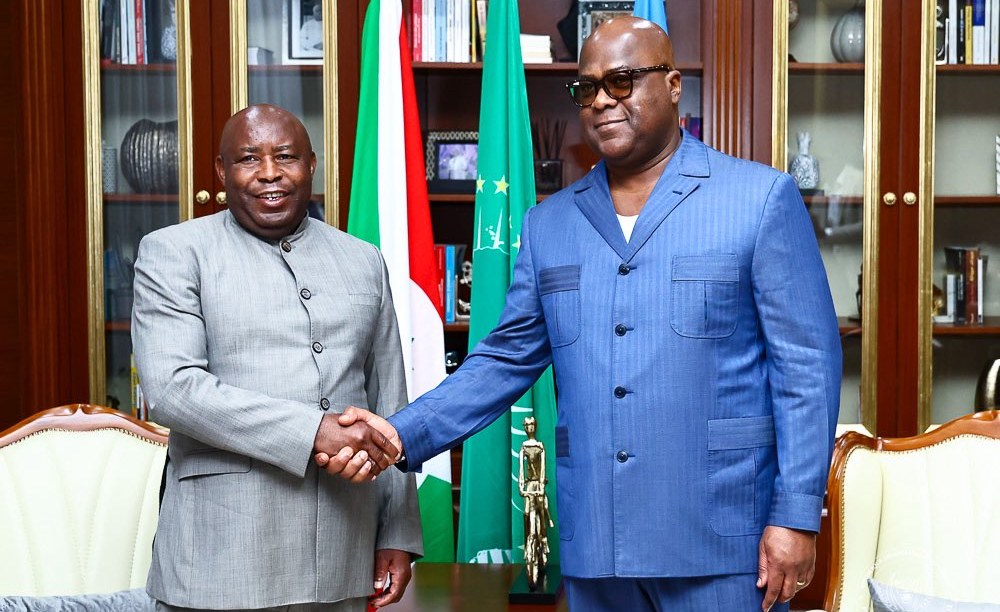 DRC and Burundi leaders meet in Kinshasa to tackle security and health crises