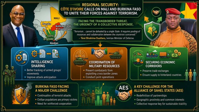 Regional security: Abidjan extends hand to Mali and Burkina Faso against terrorist threat
