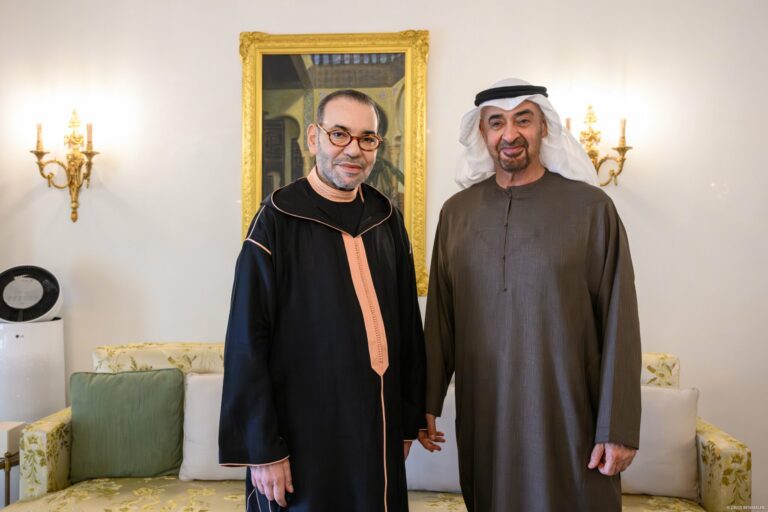 Morocco uae leaders hold strategic talks in Rabat