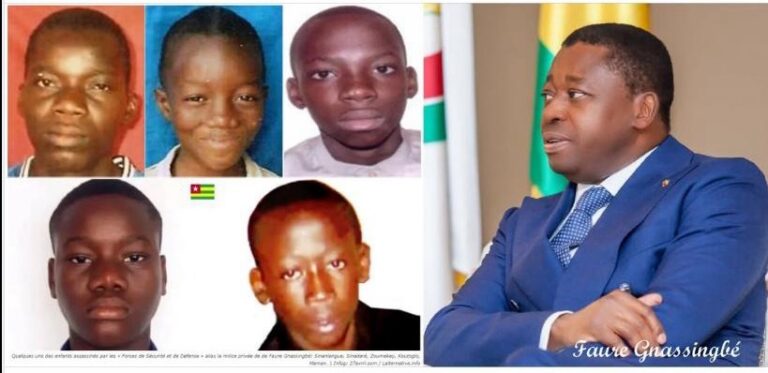 Accountability for the deaths of children in Togo: a legacy of unpunished violence