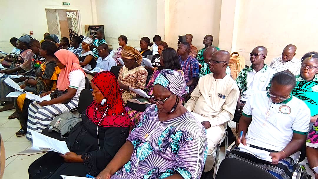 Members of the Union of Public Pharmaceutical Depot Managers and Cashiers in Burkina Faso