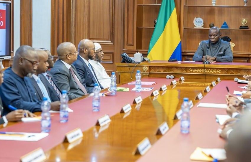 President Oligui Nguema meets with SONOCO delegation from Guinea