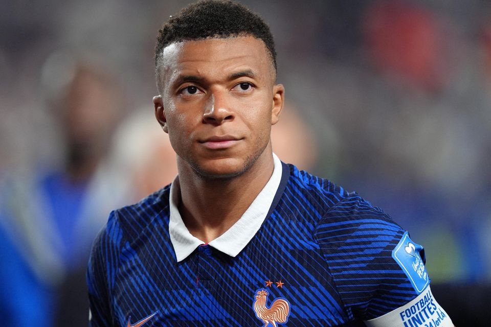 Kylian Mbappé, captain of the French national team.