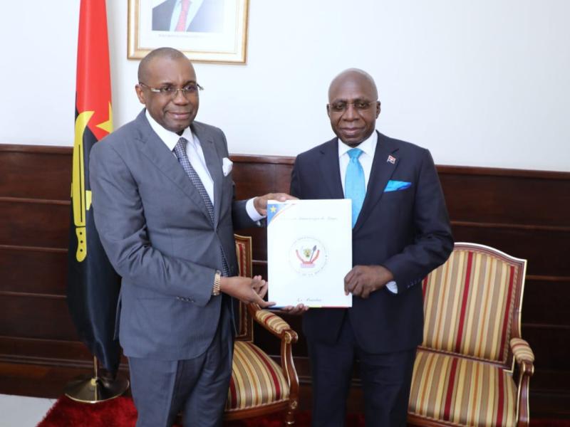 Diplomatic outreach: Tshisekedi sends message to Angola’s Lourenço amid regional tensions