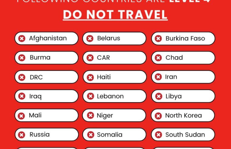 Us warns of extreme travel risks in Sahel states amid terror surge