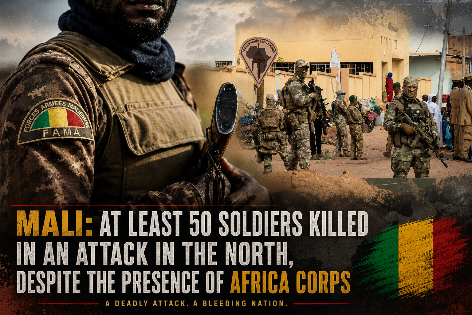 Escalating violence in northern Mali raises questions over africa corps effectiveness