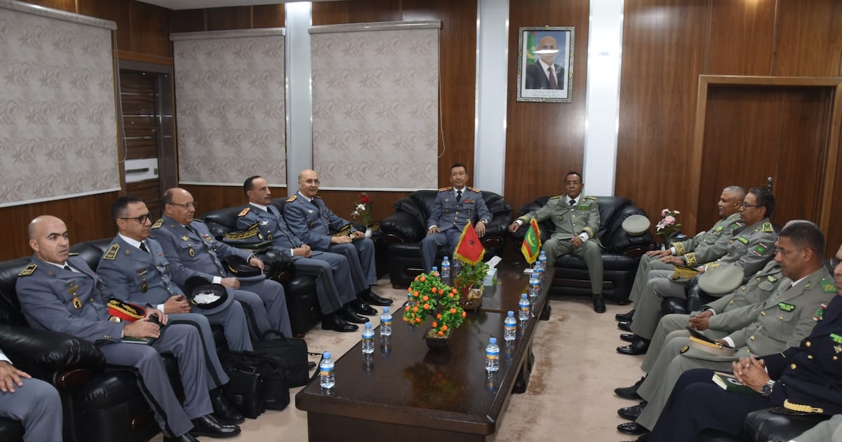 Morocco Mauritania defense cooperation strengthened during high-level military visit